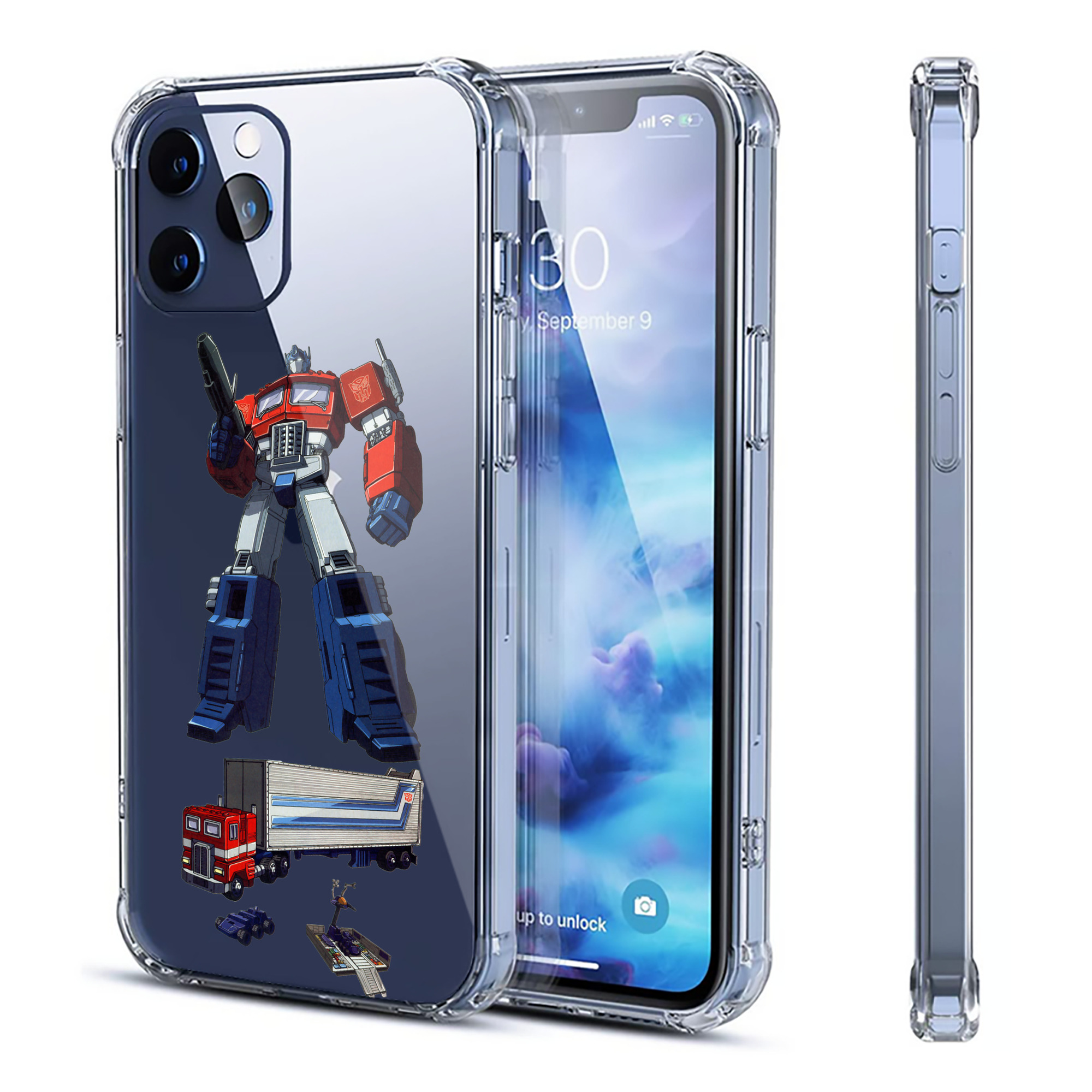 （画像用）  【iPhone 12シリーズ対応】透明スマホケース（クリアソフトケース）